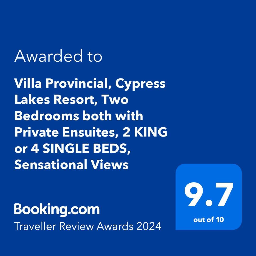 Villa Provincial - 2 Bedrooms Both With Ensuites -Situated In Cypress Lakes Resort Pokolbin Exterior foto